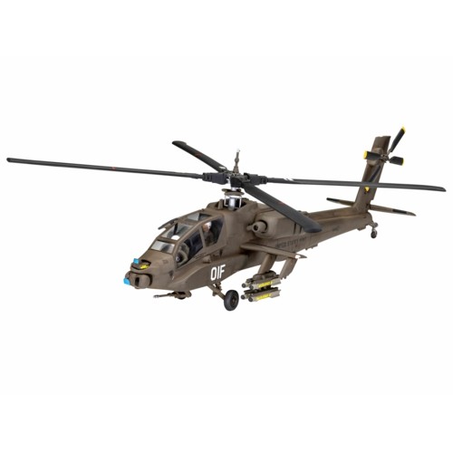 R63824 - 1/144 MODEL SET AH-64A APACHE (PLASTIC KIT)