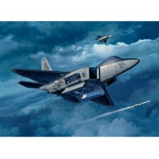 R63858 - 1/72 MODEL SET LOCKHEED MARTIN F-22A RAPTOR (PLASTIC KIT)