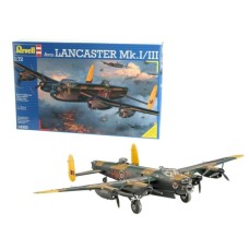 R64300 - 1/72 MODEL SET AVRO LANCASTER MK.I/III (PLASTIC KIT)