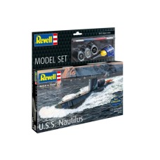 R65184 - 1/305 MODEL SET U.S.S. NAUTILUS (PLASTIC KIT)