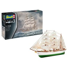 R65432 - 1/350 MODEL SET GORCH FOCK (PLASTIC KIT)