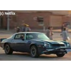 R67728 - 1/25 MODEL SET CHEVY CAMARO Z/28: STRANGER THINGS (PLASTIC KIT)