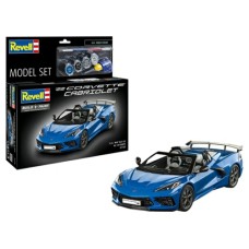 R67750 - 1/25 MODEL SET '22 CORVETTE CABRIOLET (PLASTIC KIT)
