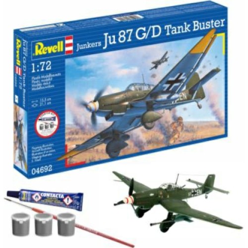 R74692 - 1/72 JUNKERS JU87 G/D TANK BUSTER (STARTER KIT)