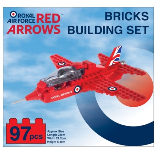 RAF40619 - ROYAL AIR FORCE RED ARROWS BRICKS BUILDING SET