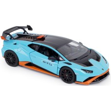 RAS63800 - 1/18 LAMBORGHINI HURACAN STO BLUE/ORANGE