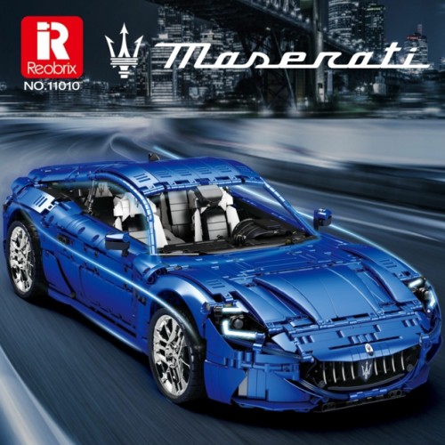 REO11010 - 1/8 MASERATI GRANTURISMO 110TH ANNIVERSARY EDITION BLUE (5 480PCS)