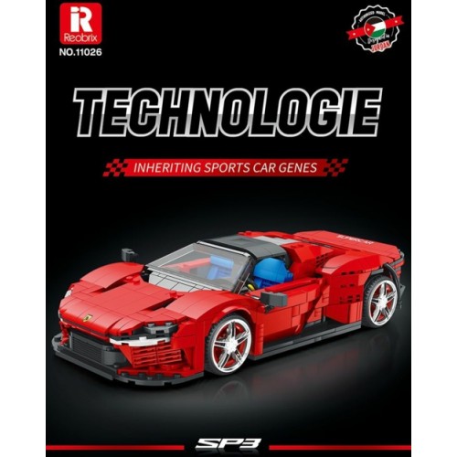 REO11026 - 1/16 TEAM RED DAYTONA (1 168PCS)