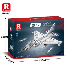REO33027 - 49 CM GENERAL DYNAMICS F-16 (1 427PCS)