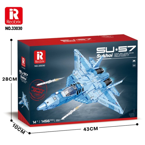 REO33030 - 57 CM SUKHOI SU-57 (1 456PCS)
