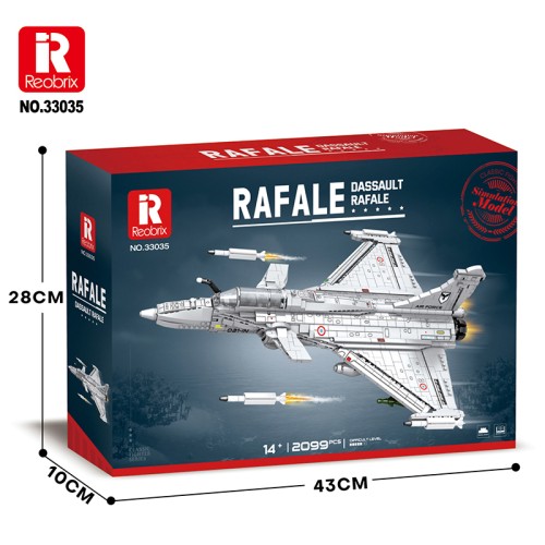 REO33035 - 55 CM DASSAULT RAFALE (2 099PCS)