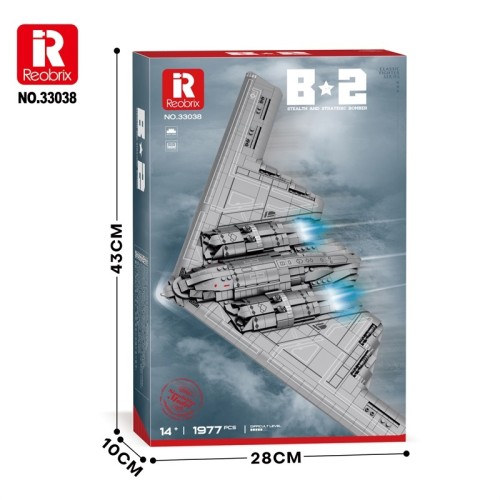 REO33038 - 72.9 CM NORTHROP B-2 (2 063PCS)