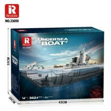 REO33050 - 140 CM U-BOAT (3 624PCS)