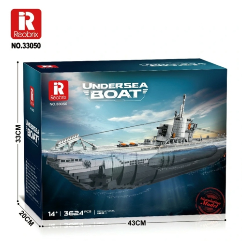 REO33050 - 140 CM U-BOAT (3 624PCS)