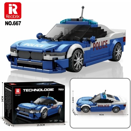 REO667 - 1/24 BMW POLICE CAR (313PCS)