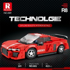REO681 - 1/24 AUDI R8 (413PCS)