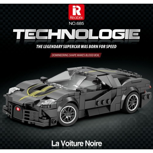 REO685 - 1/24 BUGATTI LA VOITURE NOIRE (339PCS)