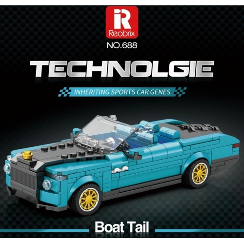 REO688 - 1/24 ROLLS ROYCE BOAT TAIL (417PCS)