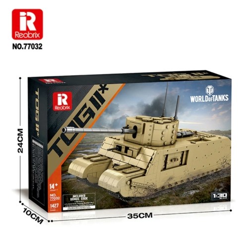 REO77032 - 1/30 TOG II BRITISH HEAVY TANK (1 427PCS)