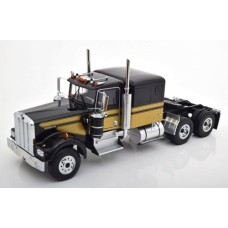 RK180121 - 1/18 KENWORTH W900 BLACK/GOLD
