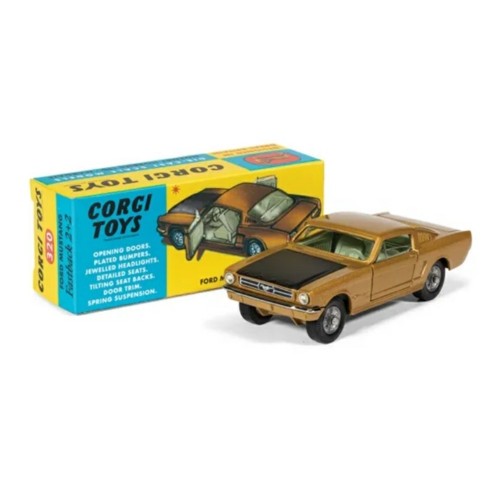 RT32001 - 1/46 FORD MUSTANG FASTBACK COUPE GOLD AND BLACK