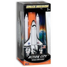 RT38921 - SPACE SHUTTLE ON LAUNCH PAD WITH ASTRONAUTS