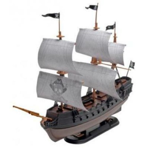 RVM1971 - 1/350 THE BLACK DIAMOND PIRATE SHIP SNAPTITE (PLASTIC KIT)