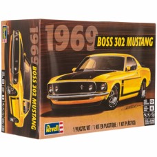 RVM4313 - 1/25 1969 BOSS 302 MUSTANG (PLASTIC KIT)