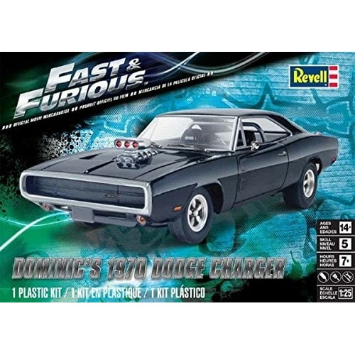 RVM4319 - 1/25 DOMS 1970 DODGE CHARGER FAST AND FURIOUS (PLASTIC KIT)