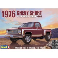 RVM4486 - 1/25 1976 CHEVY SPORTS STEPSIDE PICKUP (PLASTIC KIT)