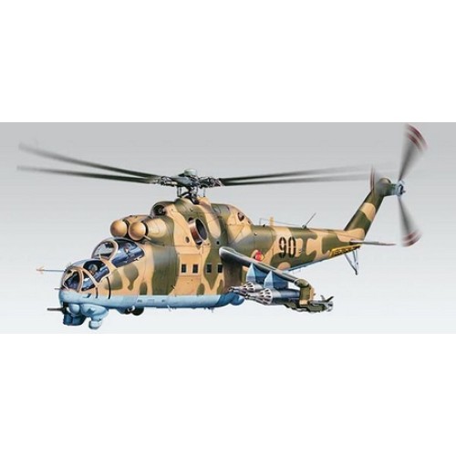 RVM5856 - 1/48 MIL-24 HIND HELICOPTER (PLASTIC KIT)