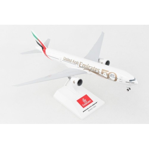 SKR1099 - 1/200 EMIRATES 777-300ER 50TH ANNIVERSARY LIVERY WITH GEAR
