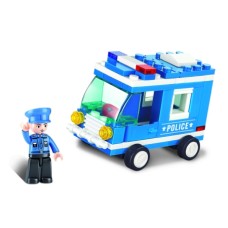 SLM38-B0177 - TOWN POLICE VAN
