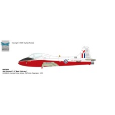 SM7009 - 1/72 JET PROVOST T.5 RED PELICANS - XW290/83, CENTRAL FLYING SCHOOL, RAF LITTLE RISSINGTON, 1973