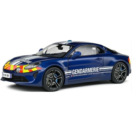 SOL1801616 - 1/18 ALPINE A110 GENDARMERIE BLUE 2022