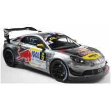 SOL1801630 - 1/18 ALPINE A110 RGT GREY NO.6 S.LOEB/L.GODEY RALLYE DU MONT BLANC 2024