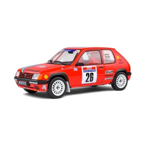 SOL1801709 - 1/18 PEUGEOT 205 RALLYE PTS - 1990 TOUR DE CORSE NO.26