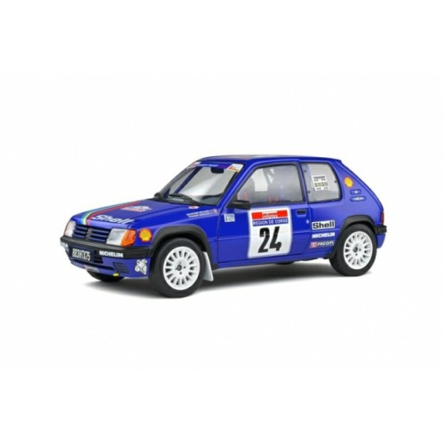 SOL1801711 - 1/18 PEUGEOT 205 RALLYE PTS TOUR DE CORSE 1990