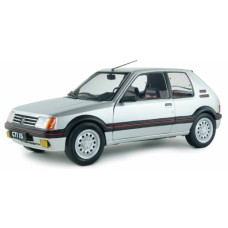SOL1801718 - 1/18 PEUGEOT 205 GTI 1.6L MK1 GRIS FUTURA 1989