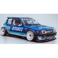 SOL1801720 - 1/18 PEUGEOT 205 GTI BLACKFISH G TRIBUTE 1990
