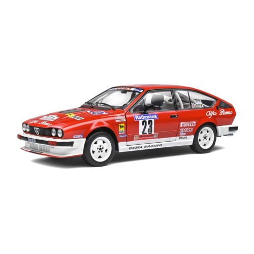 SOL1802306 - 1/18 ALFA ROMEO GTV6 TOUR DE CORSE 1985