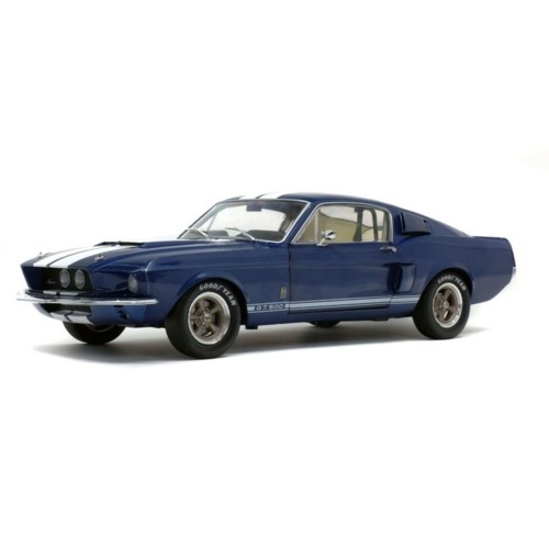 SOL1802903 - 1/18 1967 SHELBY MUSTANG GT500 BLUE