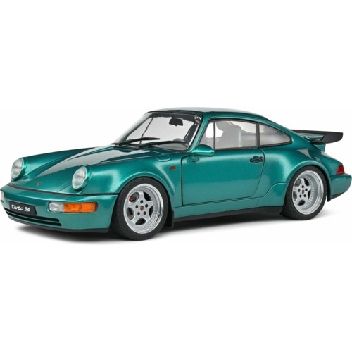 SOL1803407 - 1/18 1991 PORSCHE 964 TURBO - METALLIC GREEN