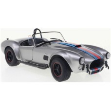 SOL1804913 - 1/18 SHELBY COBRA 427 MKII SOLIDO WORKS M RACING SILVER 1965
