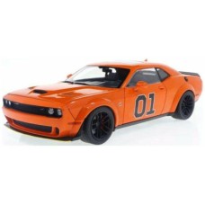 SOL1805713 - 1/18 DODGE CHALLENGER R/T SCAT PACK WIDEBODY ORANGE 2023