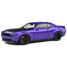 SOL1805714 - 1/18 DODGE CHALLENGER SRT HELLCAT REDEYE WIDEBODY PLUM CRAZY 2020