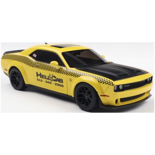 SOL1805716 - 1/18 DODGE CHALLENGER SRT HELLCAT REDEYE WIDEBODY NYC HELLCAB 2023