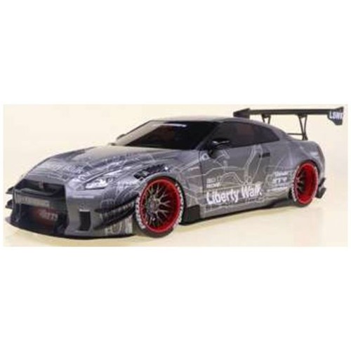SOL1805810 - 1/18 NISSAN GT-R (R35) W/LIBERTY WALK BODY KIT 2.0 SILVE 2020