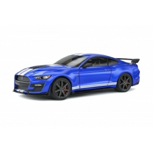 SOL1805901 - 1/18 2020 FORD MUSTANG GT500 FB - PERFORMANCE BLUE