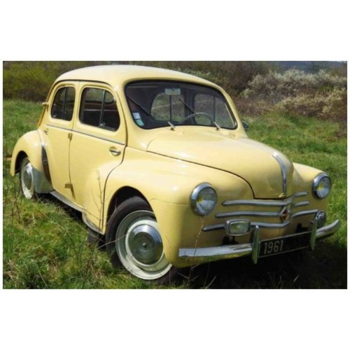 SOL1806607 - 1/18 RENAULT 4CV BEIGE (JAUNE INFANTE) 162 1961